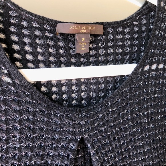 🤩💯 SzS Louis Vuitton knit sweater with metallic threads - Picture 4 of 11